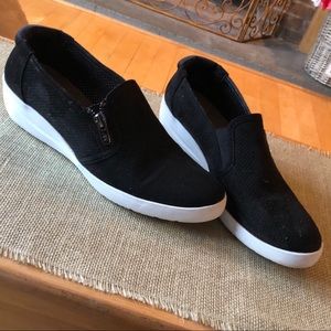 Ann Klein AK Sport Black Wedge 8.5